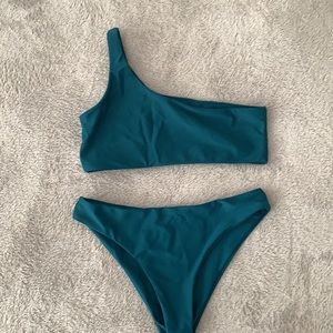 Zaful Turquoise Bikini